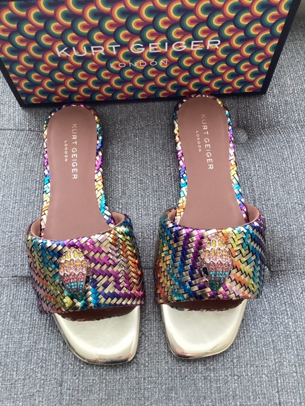 Kurt Geiger London Kensington Slide Sandal, size US10/EU41 - Picture 6 of 14